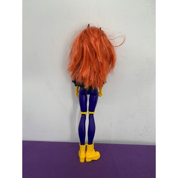 2015 Mattel Dc Super Hero Bat Girl Orange Hair Green Eyes 13 Inches Hard Plastic - Picture 3 of 8
